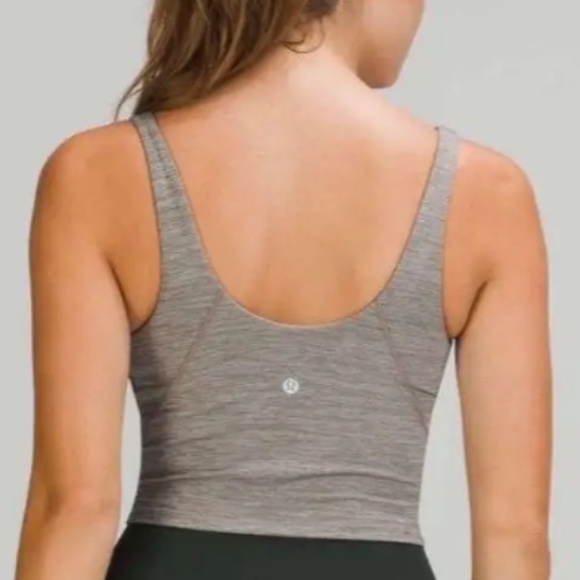 Lululemon Align Tank Sz 10 in Heathered Rover - Picture 2 of 8
